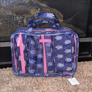 Vera Bradley 4 piece cosmetic organizer sea turtle